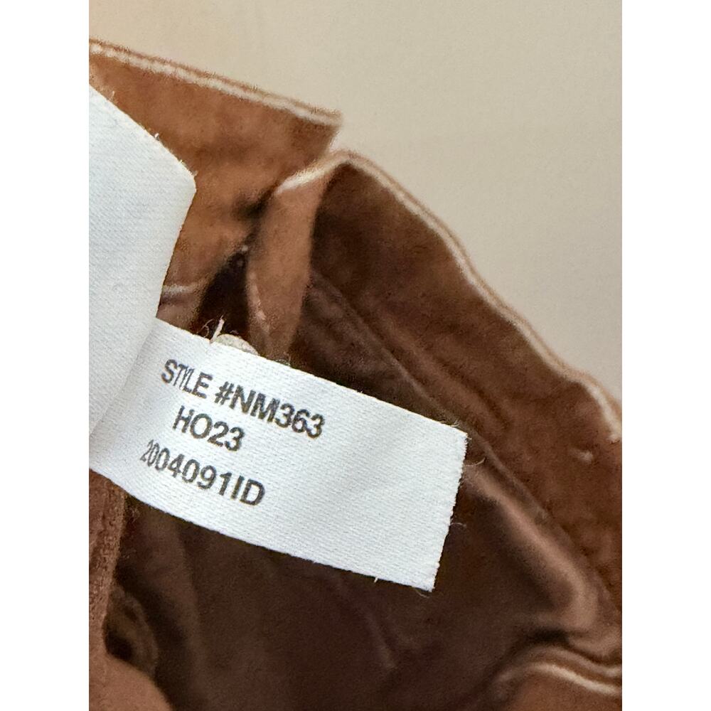 MADEWELL Emmett Wide Leg Pant Garment Dyed Clifftop Brown Sz 27 $98 {3H15} - Picture 6 of 6